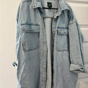 Wild Fable Light Blue Jean Jacket
